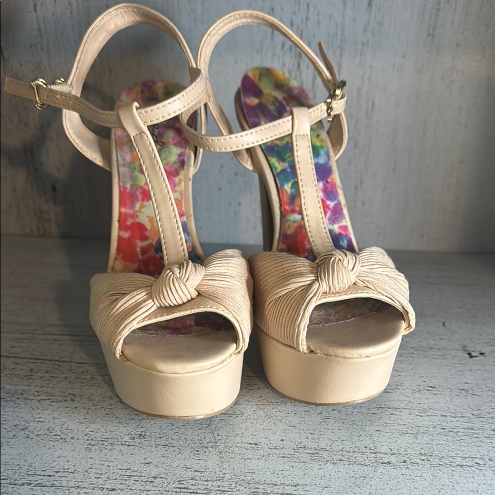 Corduroy Platform Sandals